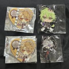 AMNESIA 缶バッジ ウキョウ 4点セット アムネシア amnesia イッキ ウキョウ 缶バッジ オトメイト
