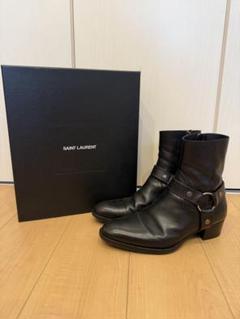 サンローラン　ワイアット　ハーネスブーツ