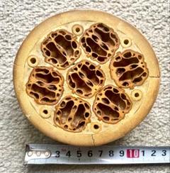 くるみととのこの花台　ジャパンデイ　ハンドメイド　直径約10cm 美品　匿名配送