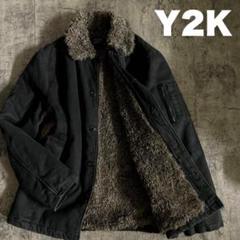 90s ファージャケット　ブルゾン　コート　sevet y2k 90s ファージャケット ブルゾン コート sevet y2k