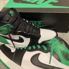 NIKE Air Jordan 1 ホワイト/ブラック/グリーン