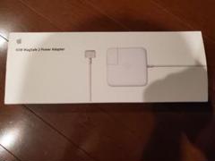 Apple純正 MagSafe 2 45W 電源アダプタ 延長ケーブルあり
