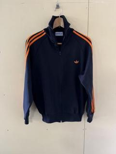 80s 【デサント製】 adidas トラックジャケット　ジャージウェア 上下