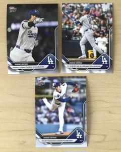3枚セット 2025 topps now 大谷翔平 ドジャース