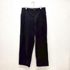 フィールドコア パンツ ワイドパンツ コーデュロイパンツ ブラック XLサイズ