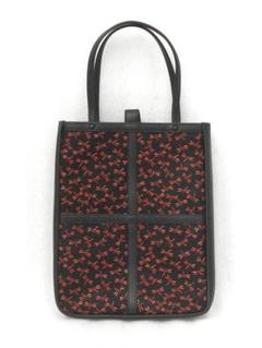 印傳屋 鹿革 蜻蛉柄 ミニトートバッグ 美品 / INDEN-YA