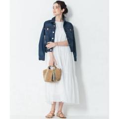 23区　大きいサイズ　ＡＬＢＩＮＩ　コットンローン　ワンピース46 23区 大きいサイズ ALBINI コットンローン ワンピース46