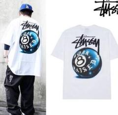 STUSSY BORN X RAISED 8ボール　TEE 男女兼用