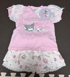 しまむら　マイメロ　クロミ　トップス　ショートパンツ