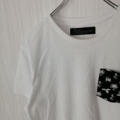 Roen　Tシャツ　半袖　ハワイ柄　ポケット