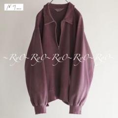 《ANCELLM》HALF ZIP SWEAT SHIRTのサムネイル