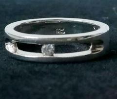 最安値で  シルバー 925 ホール ジルコニア vintage リング 14号 470 アクセサリー