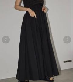 TODAYFUL⭕️コットンギャザースカート 黒 人気完売 美品 ロングスカート TODAYFUL⭕️コットンギャザースカート 黒 人気完売 美品 ロング