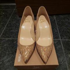 【ルブタン】　ハイヒール　パンプス　ポインテッドトゥ　ピンヒール　美品　36.5