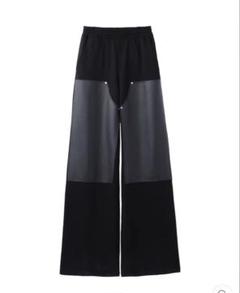 ジョンローレンスサリバン　スウェット　パンツ　レザー　23aw