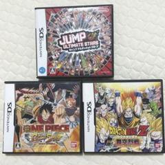 ニンテンドーDSソフト3点セット　ドラゴンボール　ワンピース