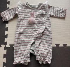 baby70センチロンパースうさぎ