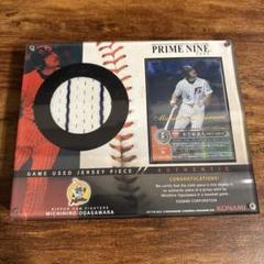 PRIME NINE 小笠原道大 プライムナイン ゲームユーズド ジャージ PRIME NINE 小笠原道大 プライムナイン ゲームユーズド ジャージ