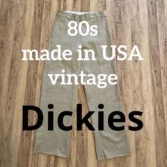80s 米国製USA製 Dickiesディッキーズ874 チノパン ワークパンツのサムネイル
