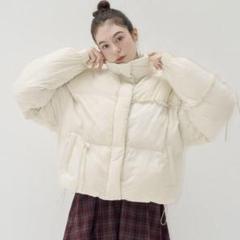 ジャケット・アウター rinmuguet frill ribbon down jacket 2025年最新】frill ribbon down jacketの人気アイテム - メルカリ