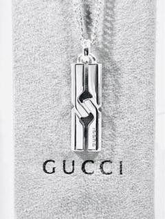 【超美品！訳あり】GUCCI ノット インフィニティ ネックレス 男女兼用 極美品】GUCCI インフィニティノット ネックレス（グッチ