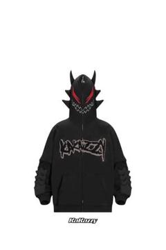 kakazzy Parker（sticker付き） Kakazzy】Full Zip Hoodie スパイダーマン (パーカー・フーディ