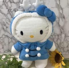 ❣️ハローキティ❣️トナカイ　ぬいぐるみ　特大　激レア　レトロ　リボンコート