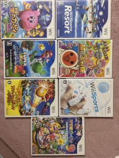 Wii ソフト まとめ売り カービィ マリオ 太鼓の達人 Wii sports…