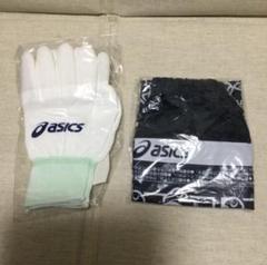asics アシックス　スイムジャック＆手袋