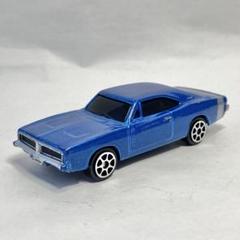 マイスト '69 ダッヂ チャージャー R/T アメ車 ブルー 青 1/64