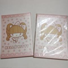 HELLO KITTY×NOZOMI TSUJI　メモ帳　2冊　キティちゃん HELLO KITTY×NOZOMI TSUJI メモ用紙 メモ帳 2冊セット - メルカリ