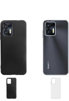 For OUKITEL C36/oukitel c35 ケース ブラック・クリア