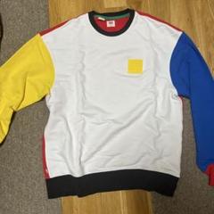 Levi’s リーバイス LEGO トレーナー スウェット 白 青 赤 Mレゴ
