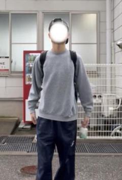 90s Fruit of the Loom グレー スウェット ノームコア