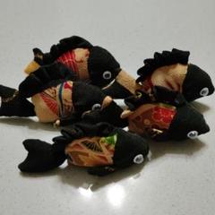 ちりめん細工の魚　鯉　 　吊るし飾り