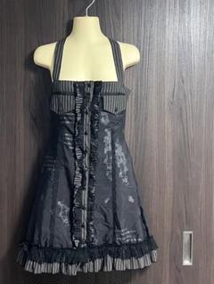 未着用＊H. Jelly／ h.NAOTOのドッド＆フリル＆薔薇柄ノースリチュニ 未着用＊H. Jelly／ h.NAOTOのドッド＆フリル＆薔薇柄ノースリチュニ