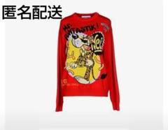 定価12万円 Moschino モスキーノ キャラクターセーター Mサイズ 赤 2025年最新】MOSCHINO レディース ニット・セーターの人気