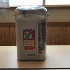 値下げしました。CDーPB50ーHAグレー 電動ポット5.0L