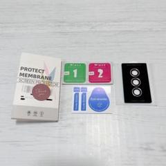 Galaxy S23 カメラフィルム　レンズ保護フィルム　パープル　紫