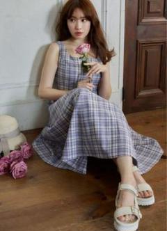 本日限定値下げ❗️herlipto Paddington Long Dress black / cherry】Paddington Long Dress