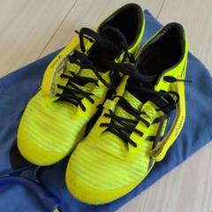 ASICS JET SPRINTスパイク ダークグリーン/イエロー 25.0
