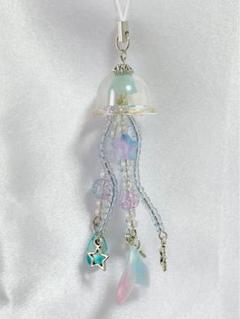 クラゲストラップ 楽天市場】クラゲ グッズ（モチーフドロップ）（ジュエリー