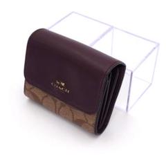 COACH　コーチ　折財布　シグネチャー