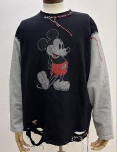 【別注】DISCOVERED Mickey Wide Tee 【新品】ミッキー ディスカバード「ディズニー」ミッキーマウスモチーフの“再構築