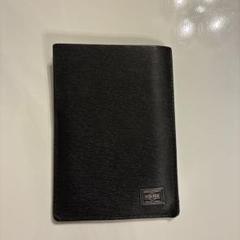 未使用✨PORTER 名刺入れ　ブラック　本革　保存箱付き 新品未使用 ポーター カレント 名刺入れ ブラック