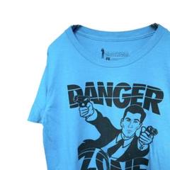danger ZONE aRCHeR 半袖Tシャツ　ブルー