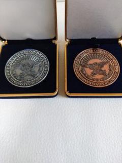 ⭐️Department of Defense & 防衛省　記念硬貨、メダル⭐️ 防衛省メダル 45mm 金Ver