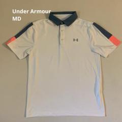 Under Armour ポロシャツ ホワイト/ネイビー/ピンク
