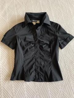 スポーツマックスコード黒の半袖ブラウス40シャツsportmax code