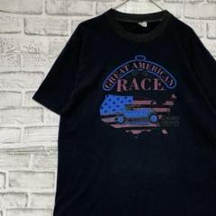 USA製90sヴィンテージTシャツ！シングルステッチ　ブラック半袖古着L715
